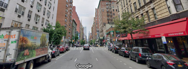 Glass Door Shattered at Lexington Ave Salon