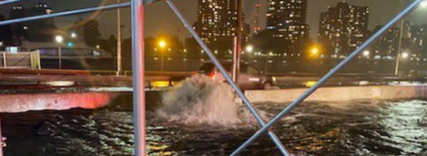 Ida Gives FDR Drive Savage Beating
