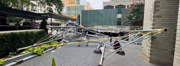 Scaffolding Collapses on East 65th Street