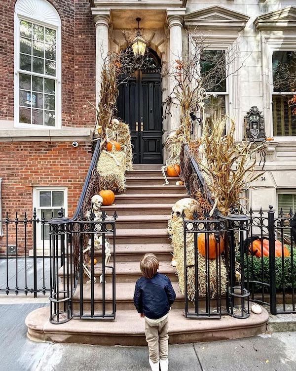 East 74th Street Halloween townhouse