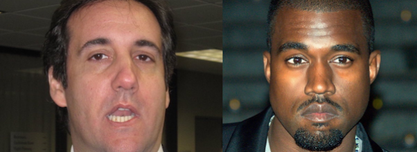 Kanye West and Michael Cohen Have Coffee on the Upper East Side