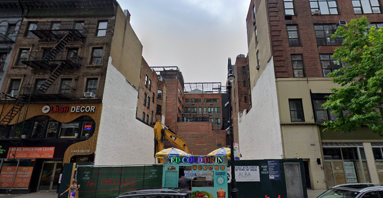 126 East 86th Street construction site