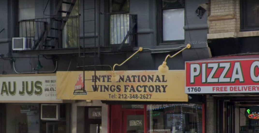uber eats international wings factory