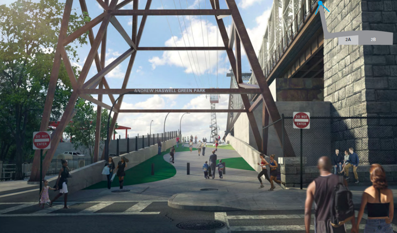 Andrew Haswell Green Park renovation