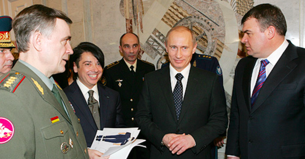 Valentin Yudashkin Vladimir Putin
