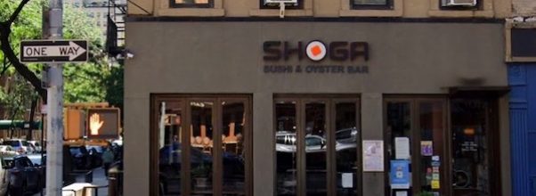 Shoga Sushi & Oyster Bar Closing Doors