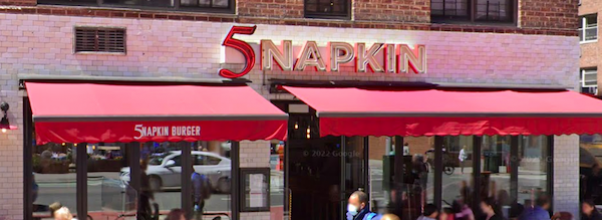5 Napkin Burger Closes UES Location