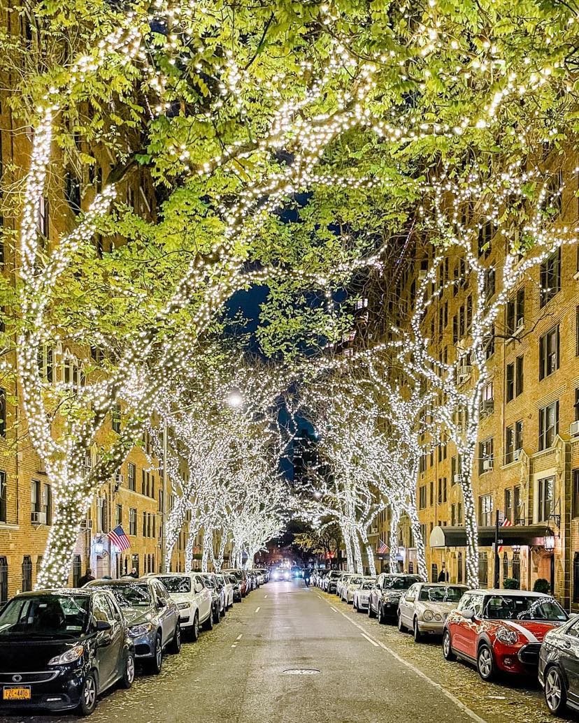 east 73rd street christmas lights