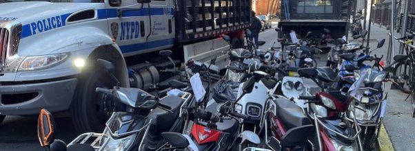19th Precinct Removes Two Truck Loads of Illegal Bikes from UES Streets