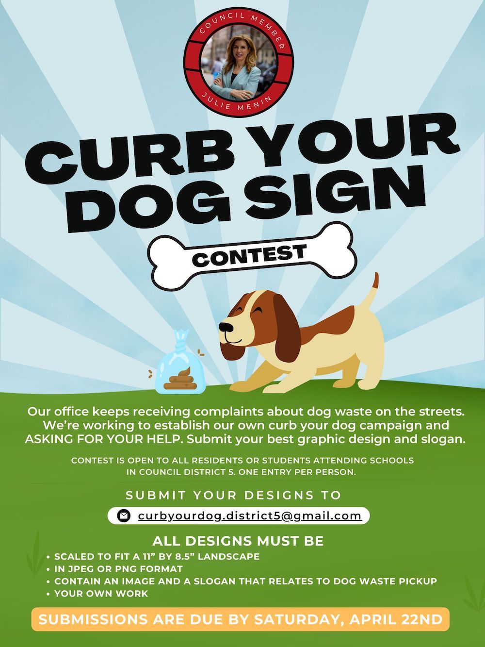 Curb your dog contest