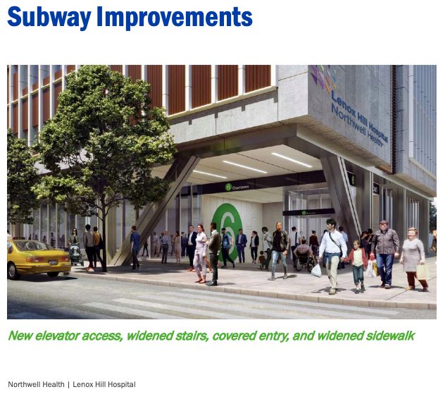 subway improvements northwell