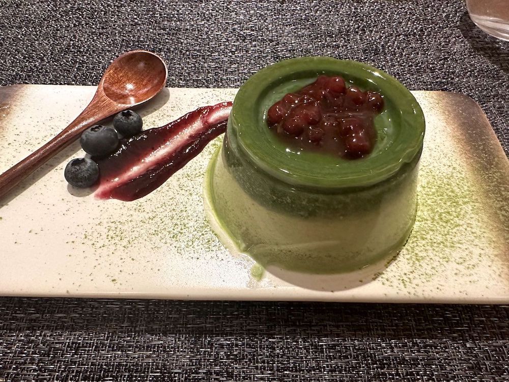ikyu matcha pudding