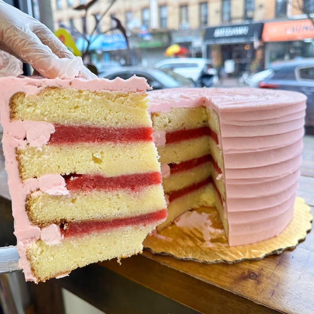 Strawberry Milkshake Cake