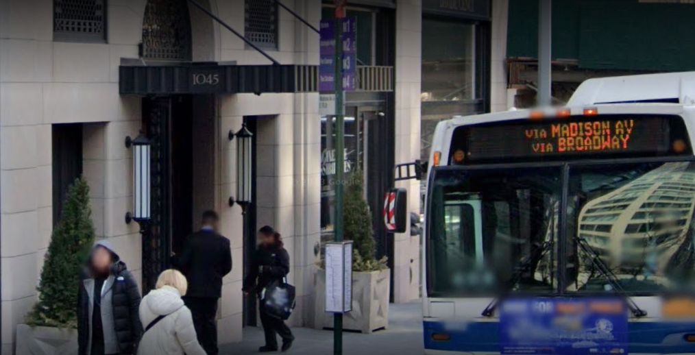 rich people complain about bus stop