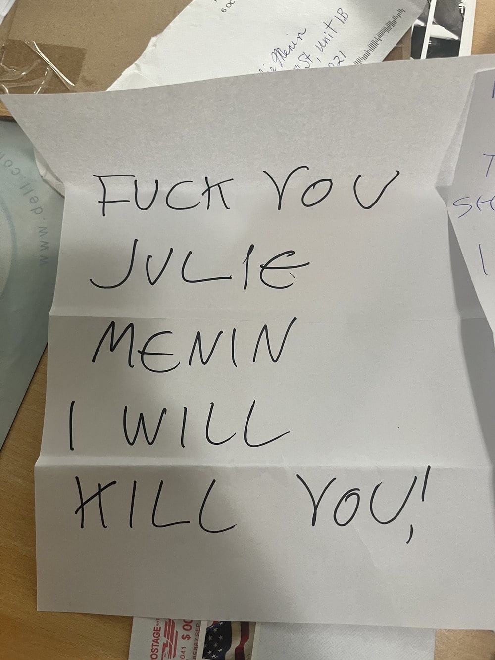 julie menin death threat