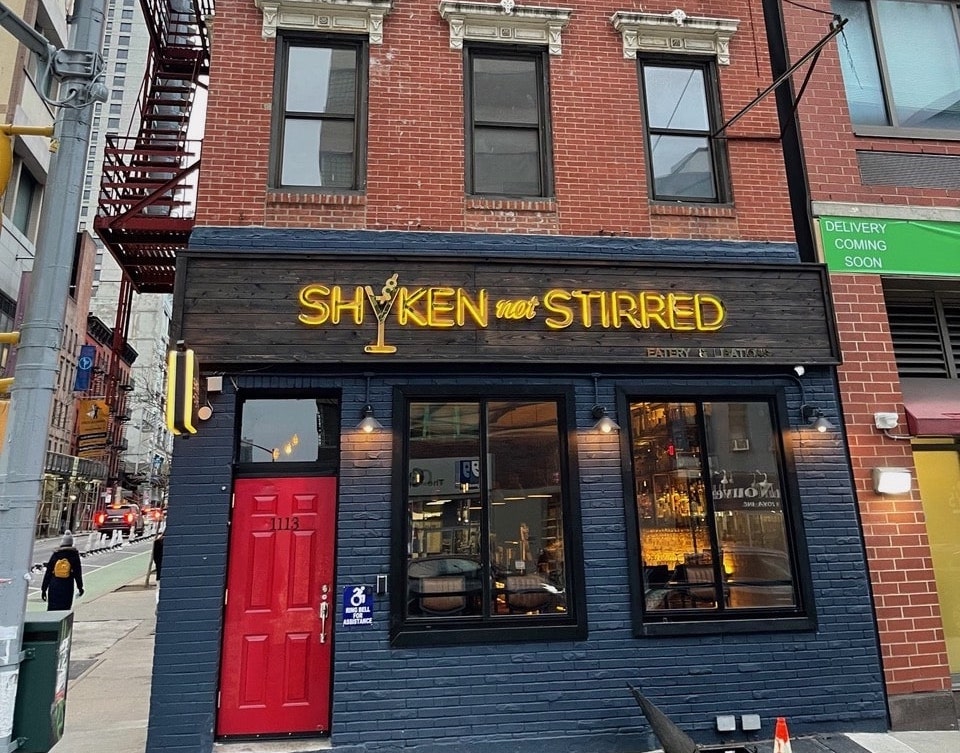 shaken not stirred