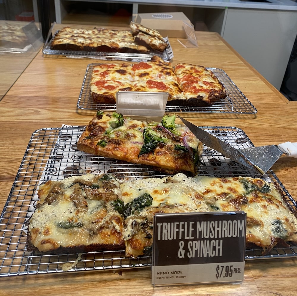 modern bred bagel pizza