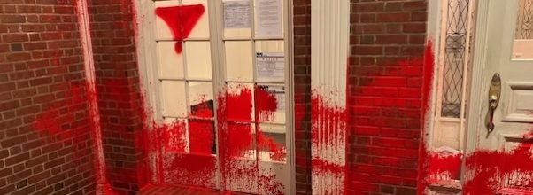 Pro-Palestinian Protestors Vandalize UES Home, Palestinian Mission in Lenox Hill