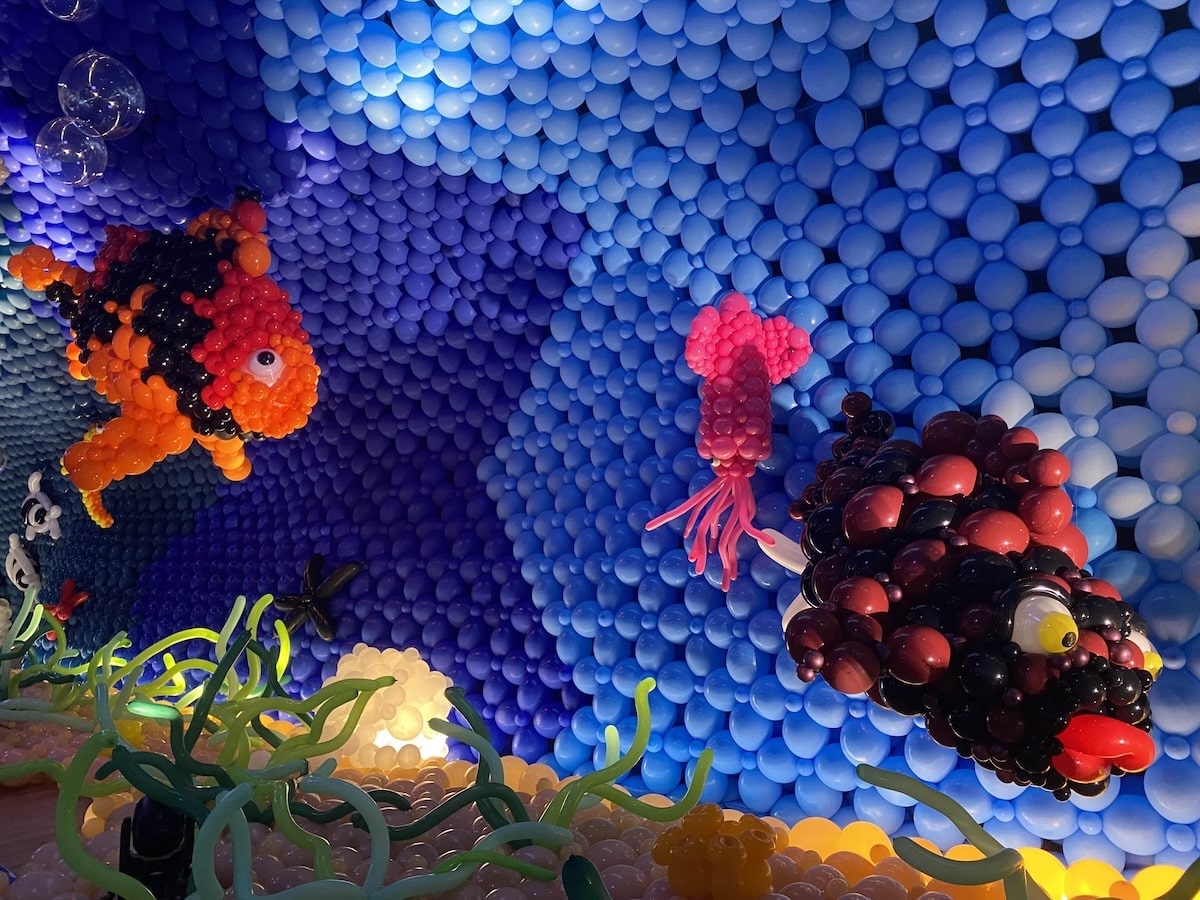 sea creatures balloon story