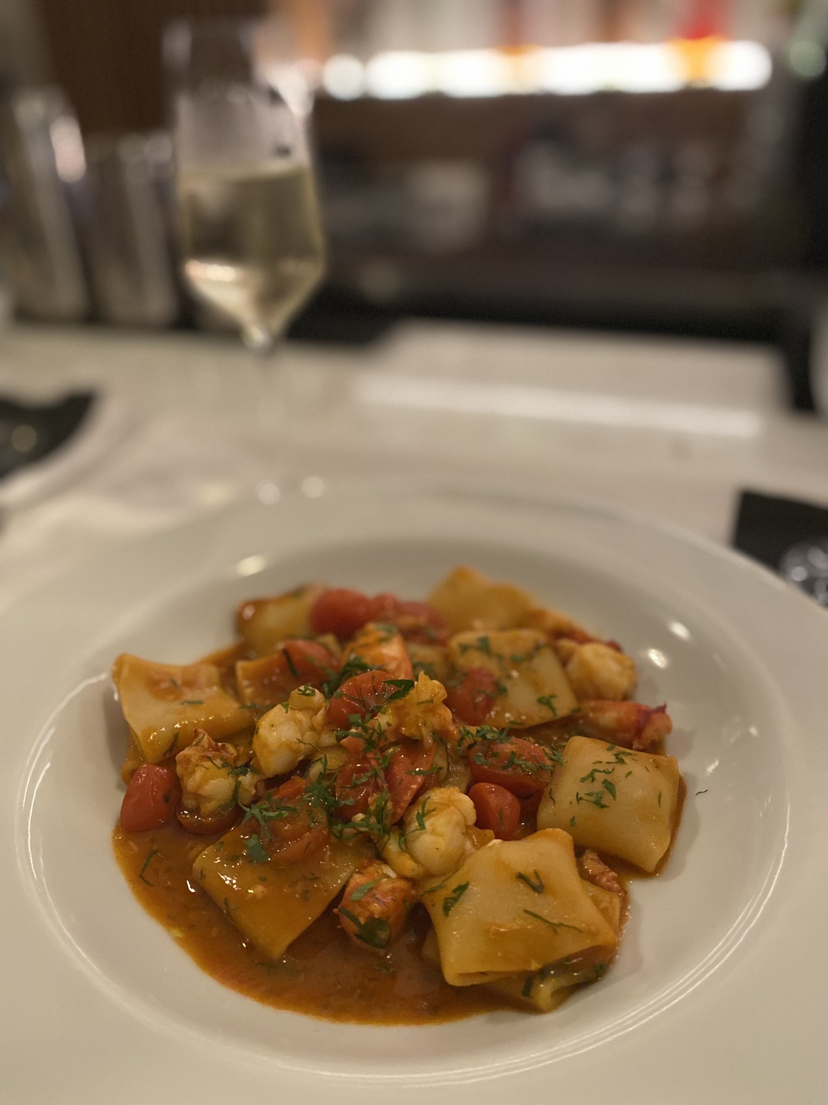 Lobster Paccheri