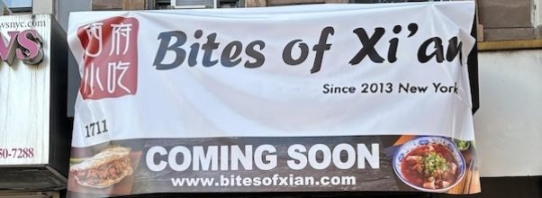 Bites of Xi’an, Chinese Fast Food Spot, Opening First UES Location