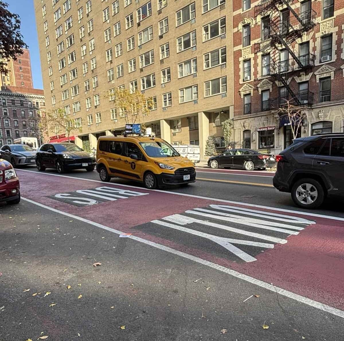 new bus lanes 96th street