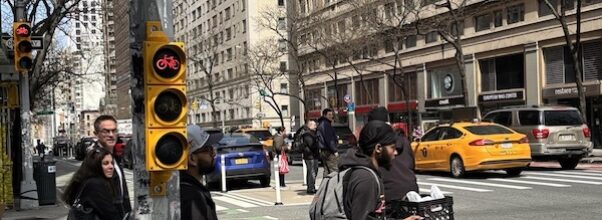 NYC Installs First-Ever Eye-Level Bike Signals on Upper East Side