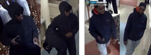 Pair of Suspects Sought for Stealing $6,500+ Worth of Clothing